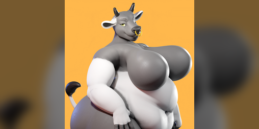 Cover image for Curvy Cow | DELUXE VRC Avatar + Vtuber