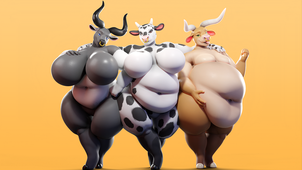 Curvy Cow | VRC Avatar + Vtuber | v. 3