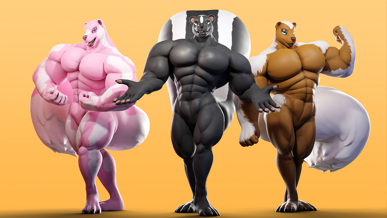 Skunk Hunk | VRC Avatar + Vtuber | v. 2