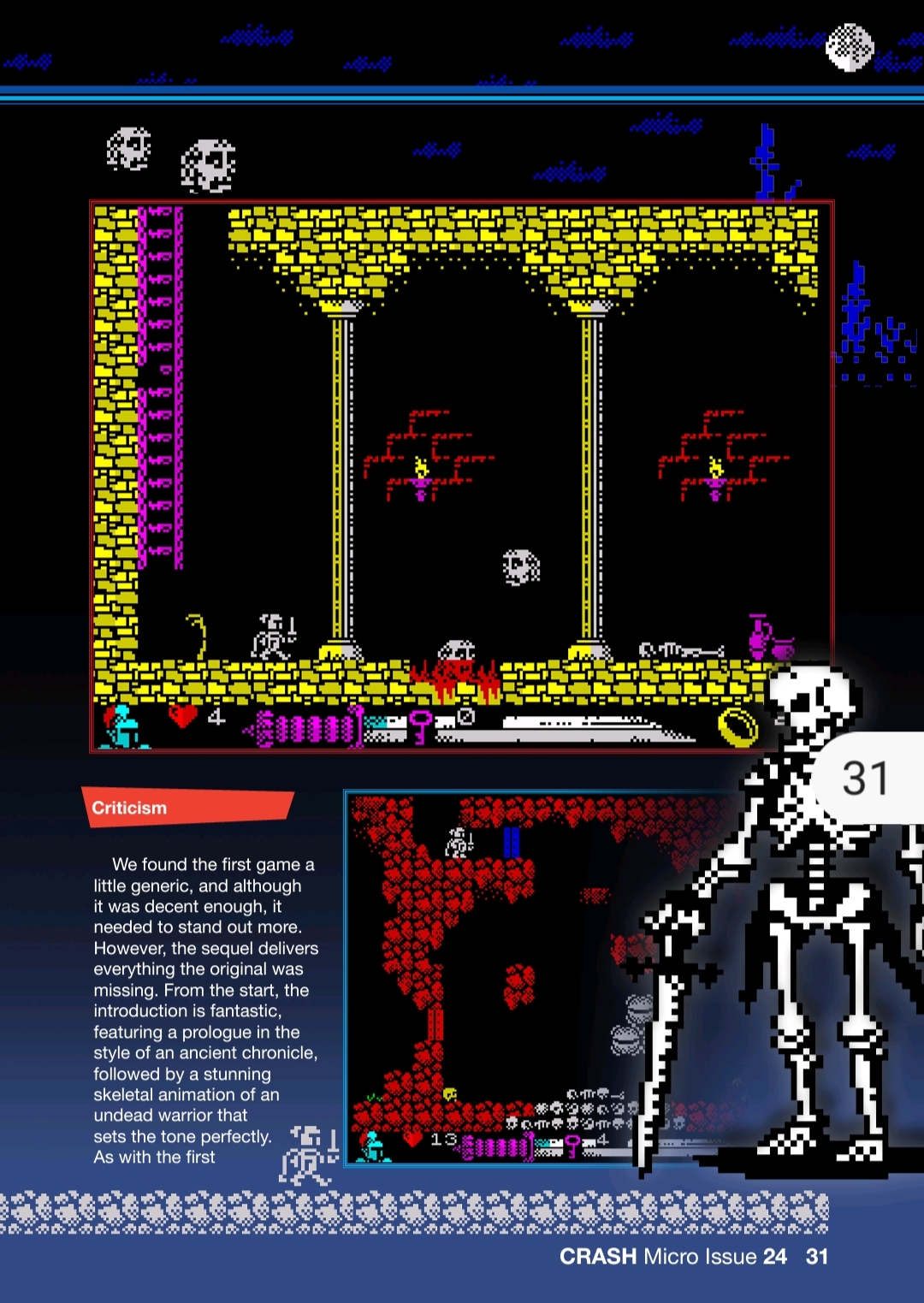 Cursed Castle 2 - Cursed Castle 2 (zx spectrum 128) by Fransouls