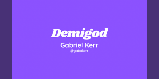 Cover image for Demigod
