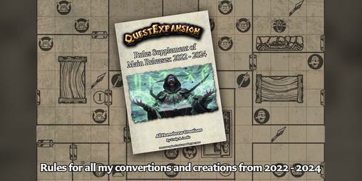 Cover image for QuestExpansion - Rules for all work and convertions 2022 - 2024