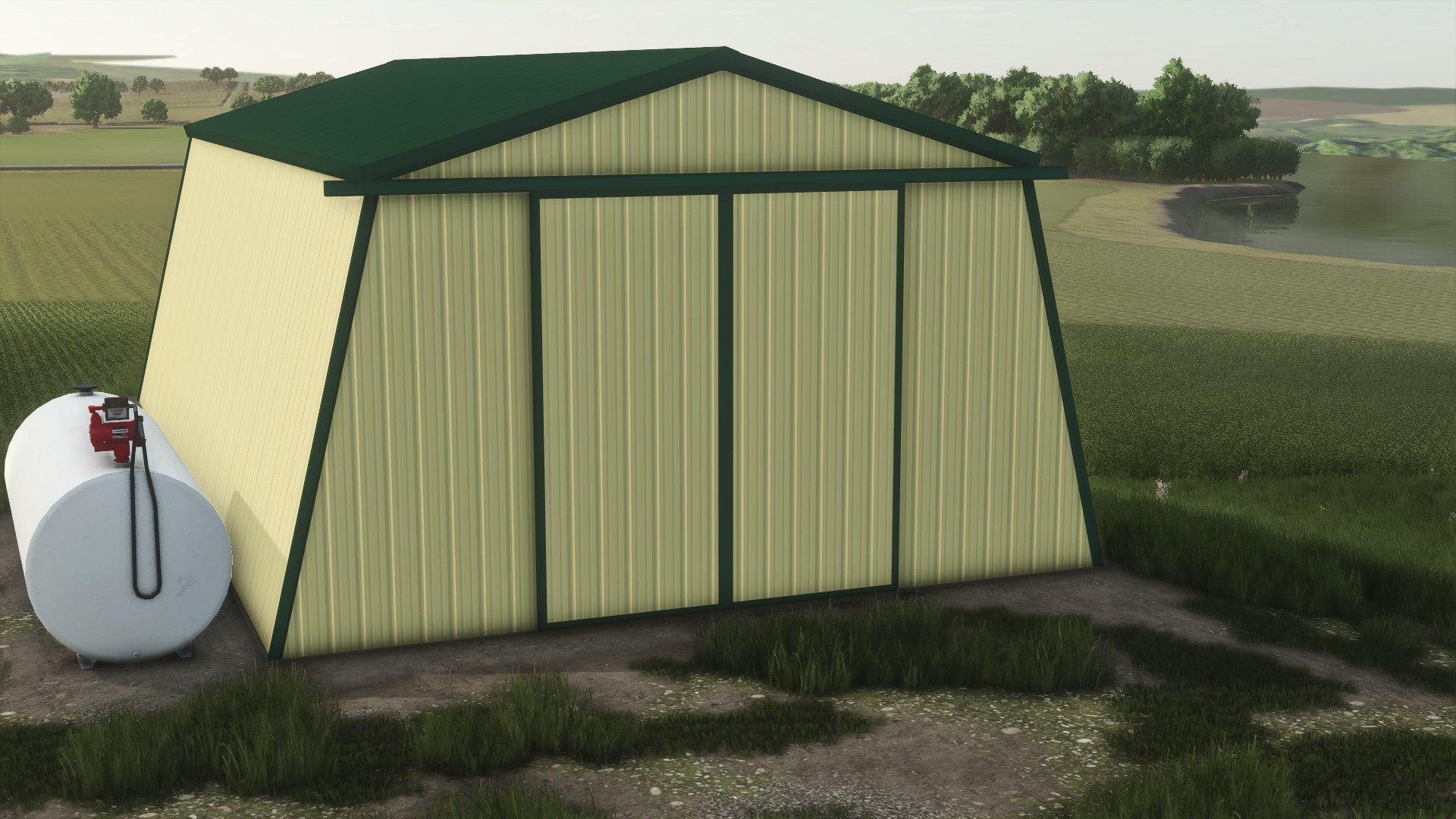 Cover image for FS25 Small Lean Shed