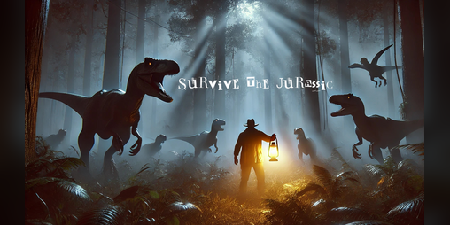Cover image for Survive the Jurassic
