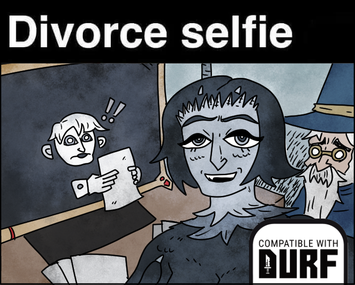 Cover image for The Divorced Mage