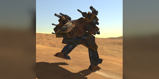 Cover image for Retro Battle Mech
