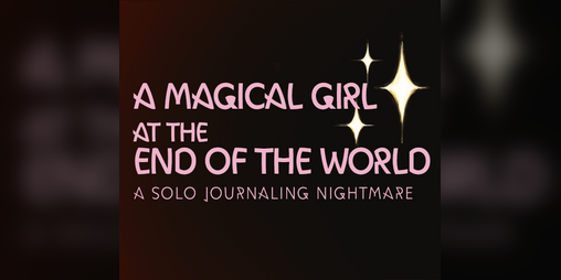 Cover image for a magical girl at the end of the world