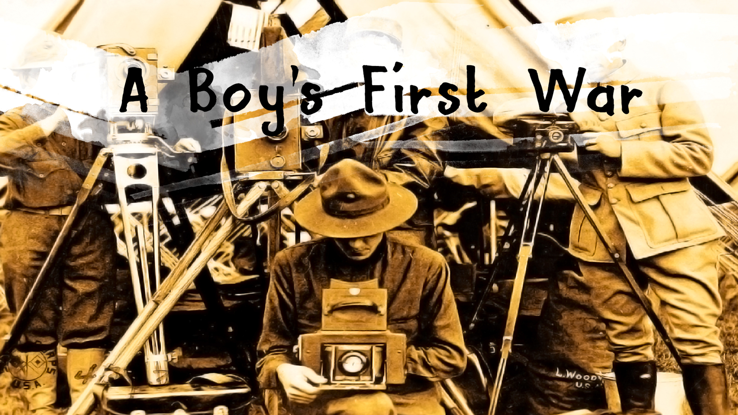 A boy's first war