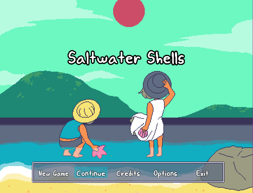 Cover image for Saltwater Shells