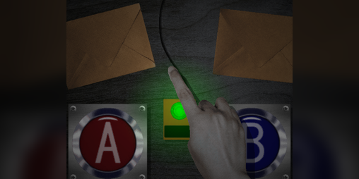 Cover image for The Job of Pressing Either Button
