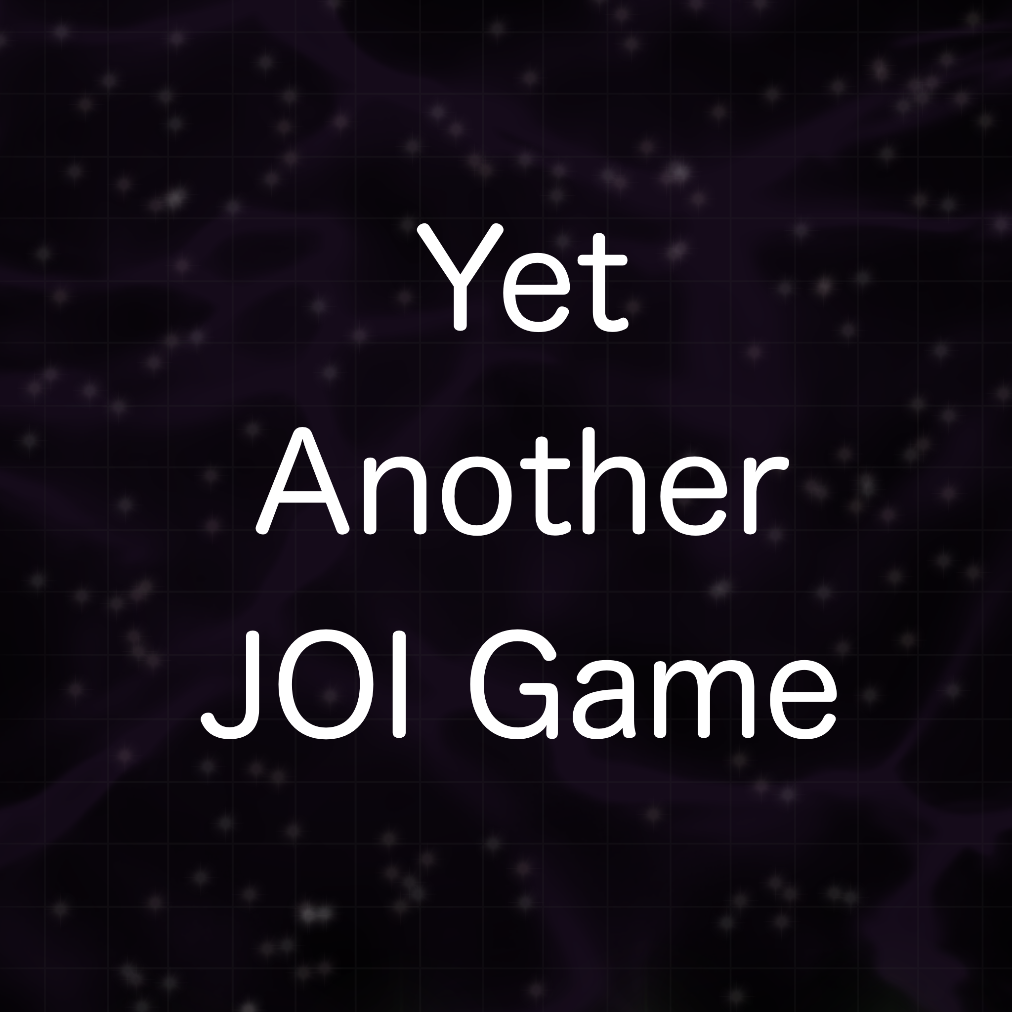 Cover art for Yet Another JOI Game (Punishments and Wheels!) by TeslaHors — adult visual novel