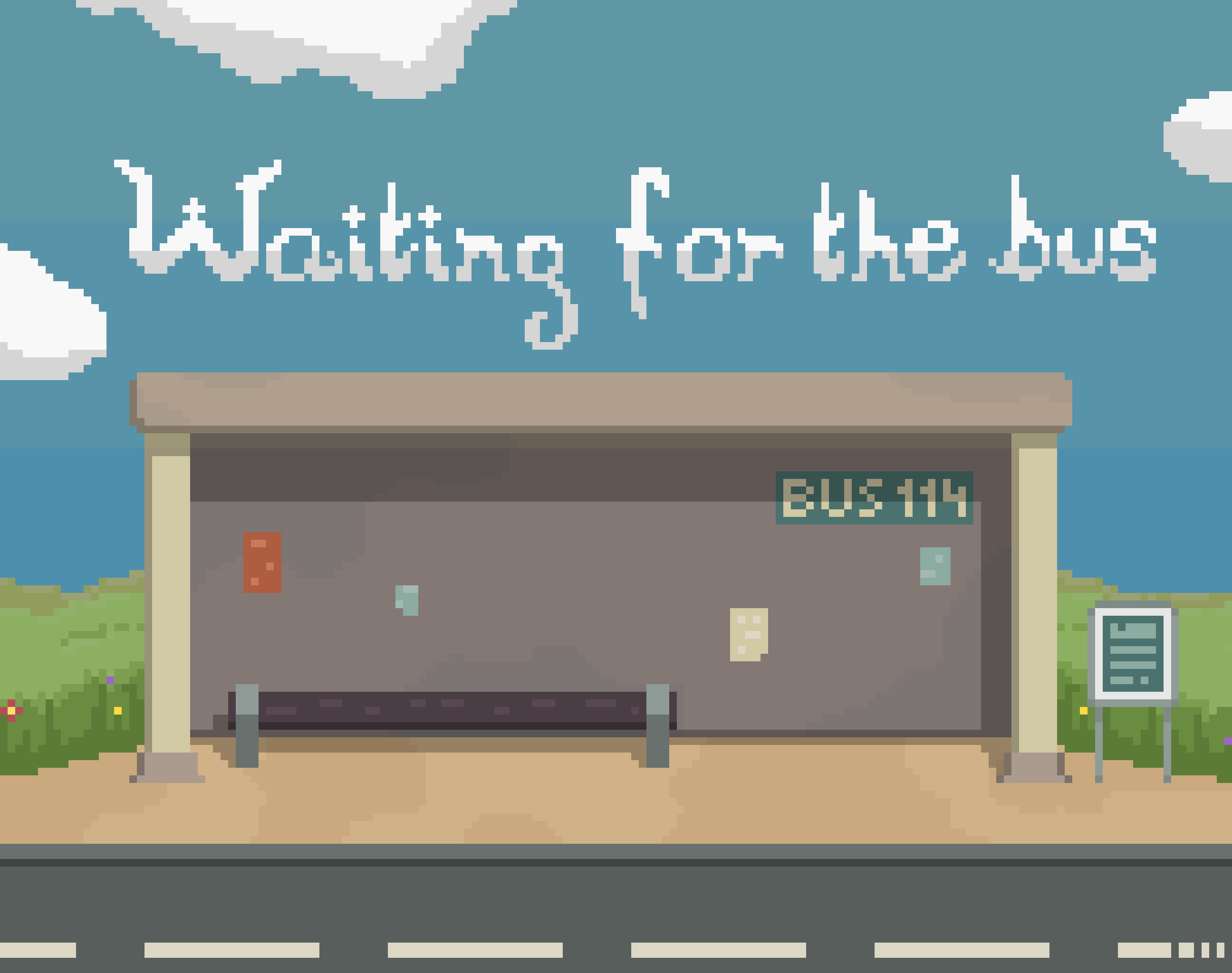 Cover image for Waiting for the bus