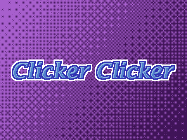 Cover image for Clicker Clicker