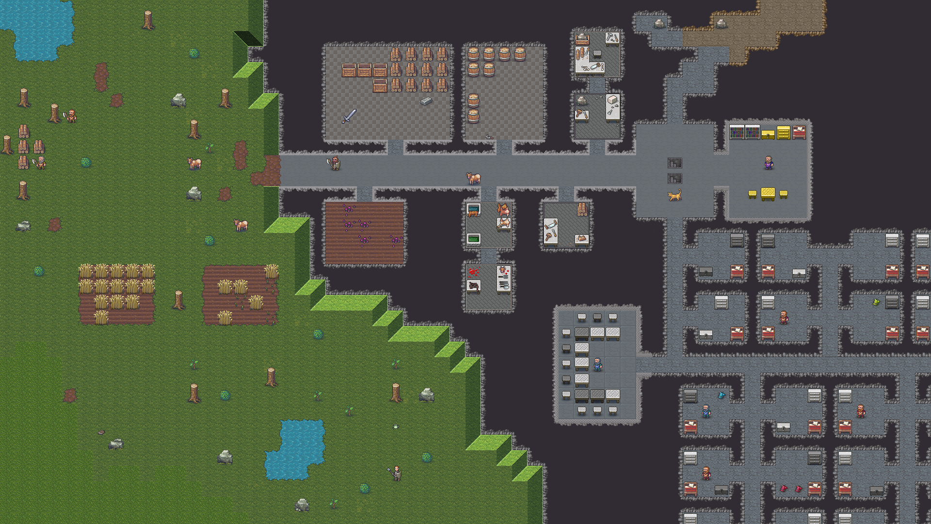 dwarf fortress tileset just make it square