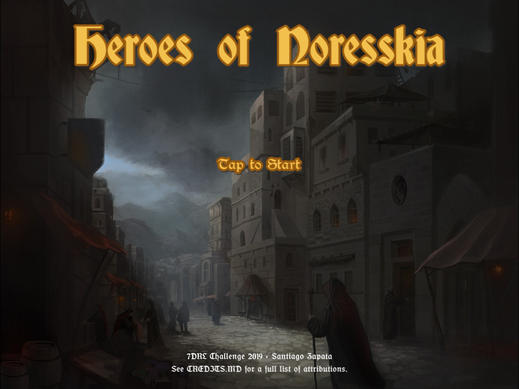 Cover image for Heroes of Noresskia - 2019 7DRL