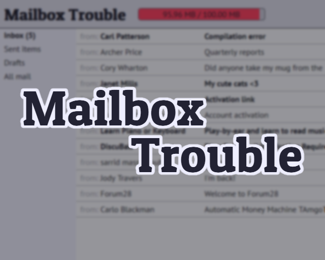 Cover image for Mailbox Trouble