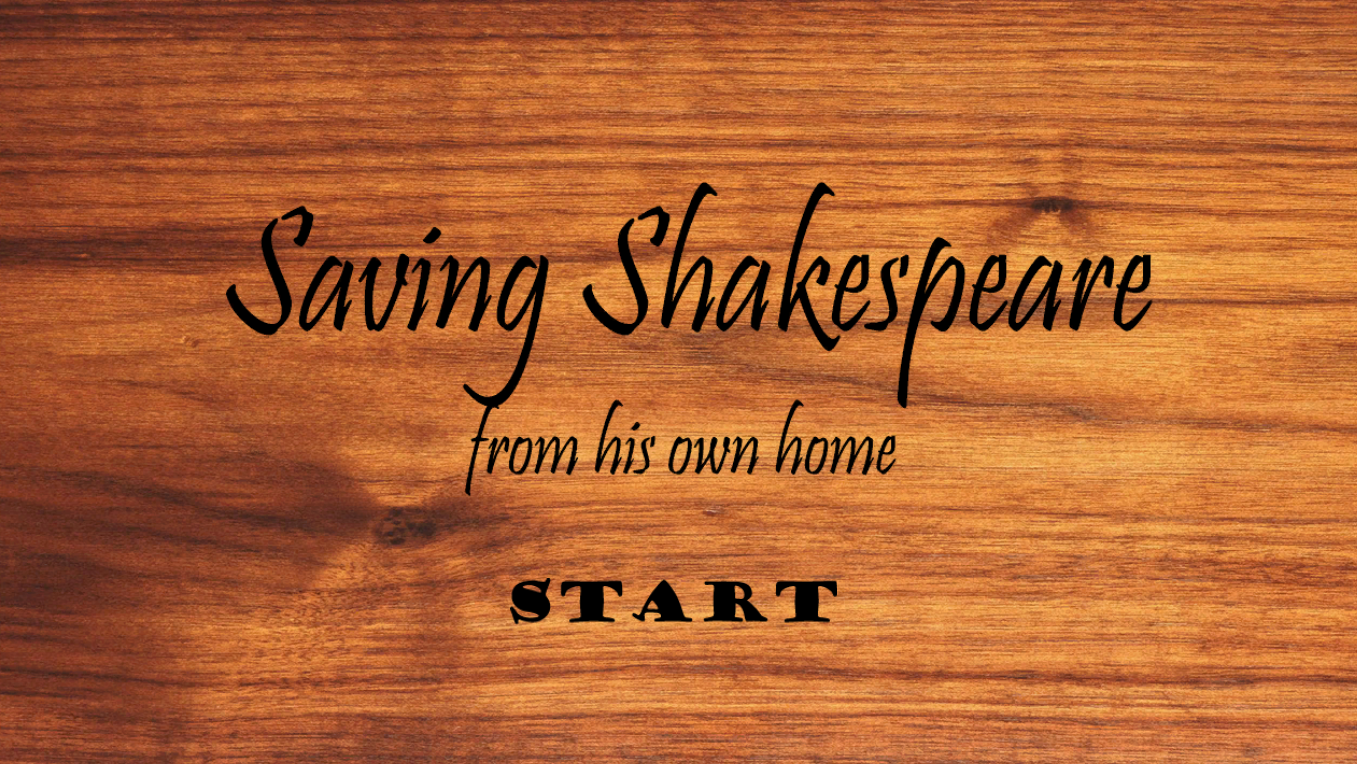 Saving Shakespeare