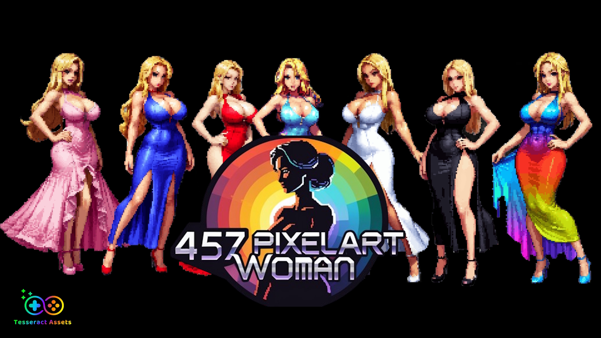 457 PixelArt Sexy Girls