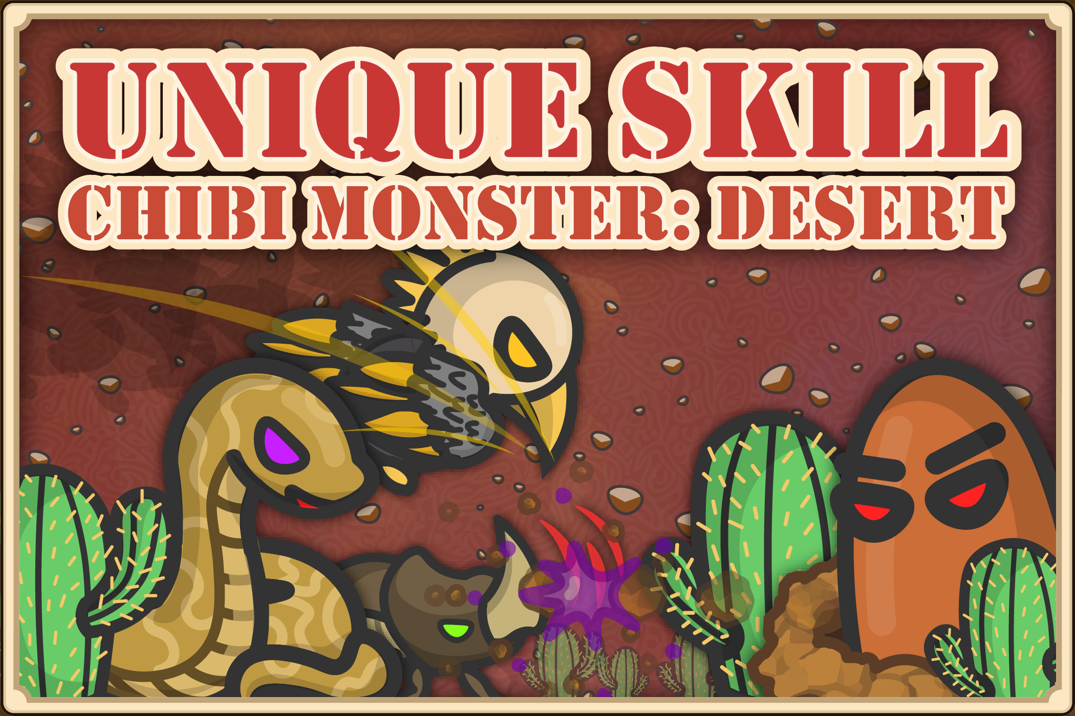 2D Monster - Cute & Chibi: Desert