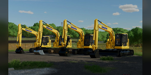 Cover image for FS22 Komatsu PC138USLC-11