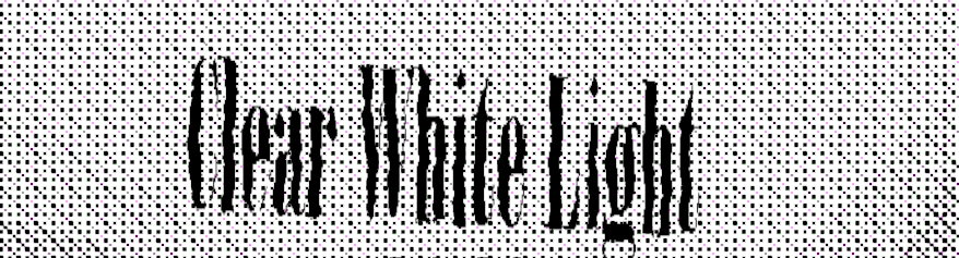 Clear White Light