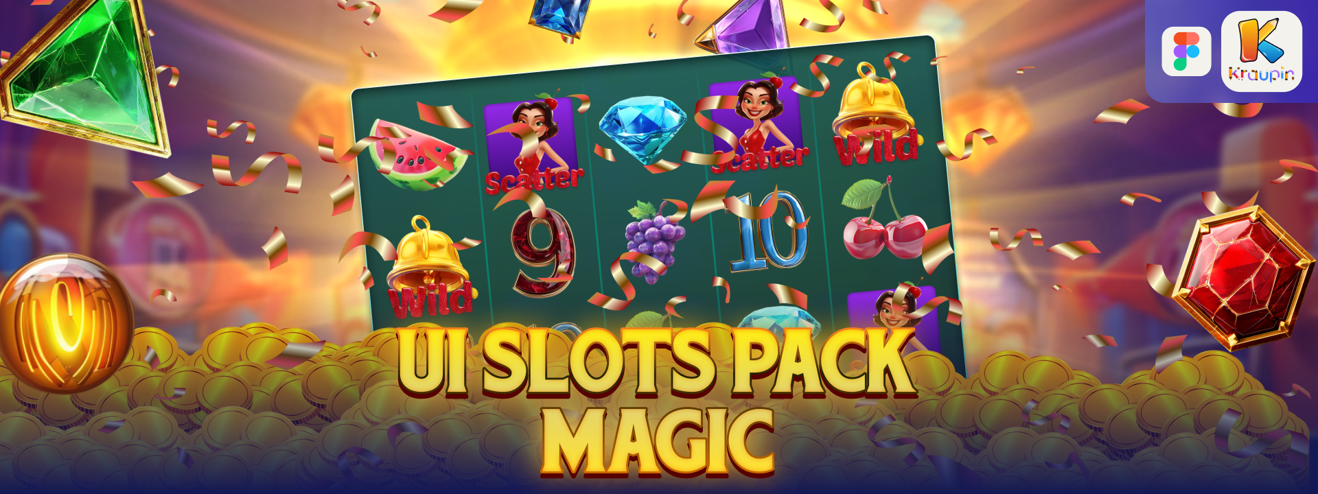 UI SLOTS PACK: MAGIC