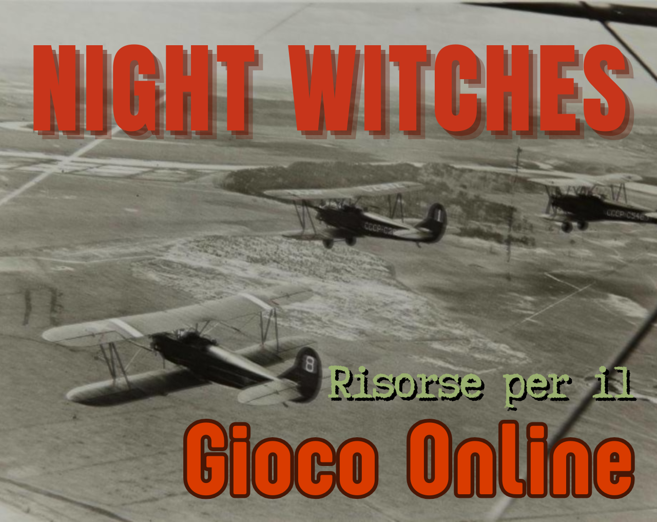 Cover image for Night Witches - Risorse per il Gioco Online