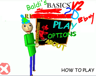 Baldi's Basics Bday 2D V2 remix