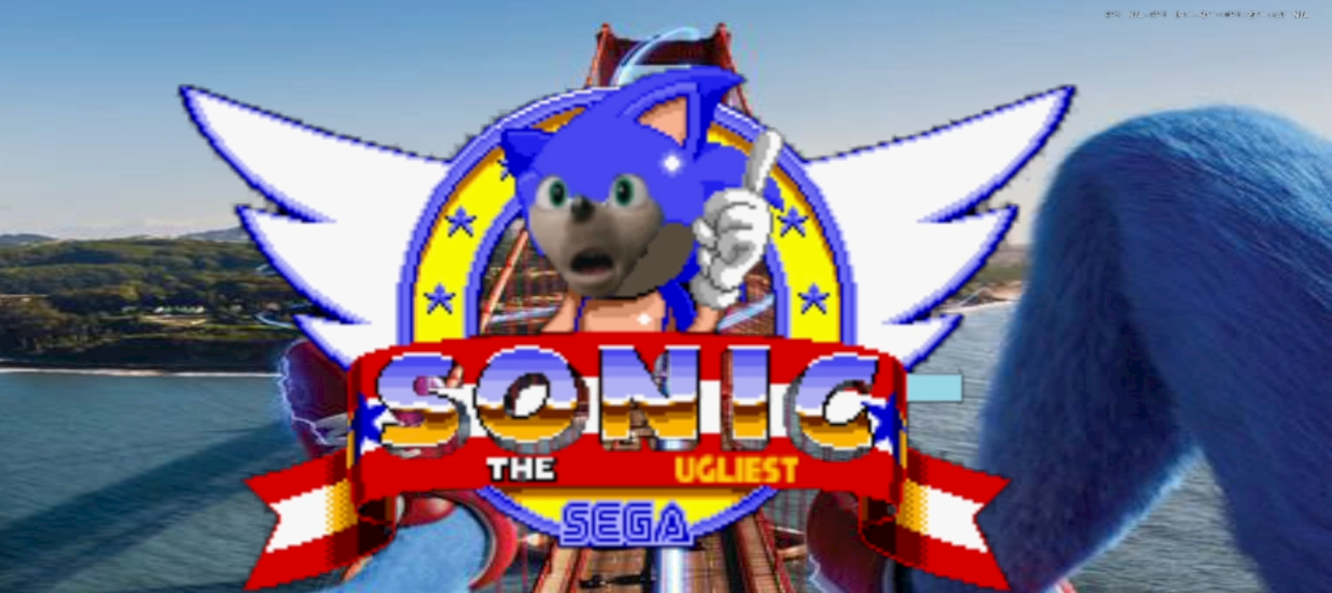 Ugly Sonic The Videogame