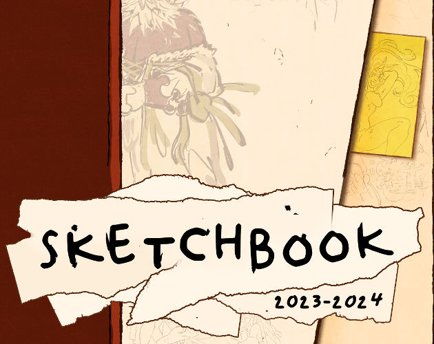 Cover image for 2023-2024 Sketchbook (18+)