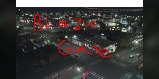 Cover image for Blazin Game