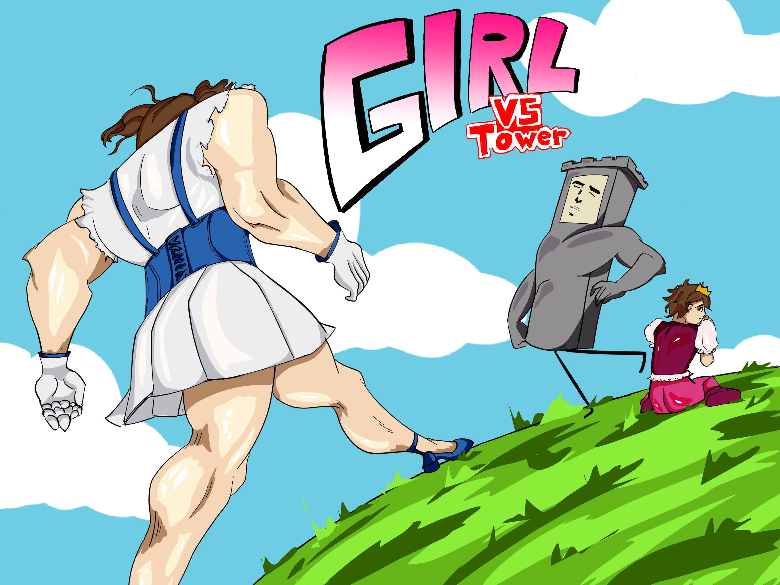 Cover image for Girl VS Tower