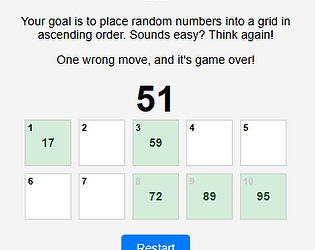 That Numbers Game