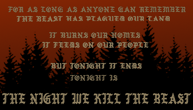 Cover image for The Night We Kill The Beast