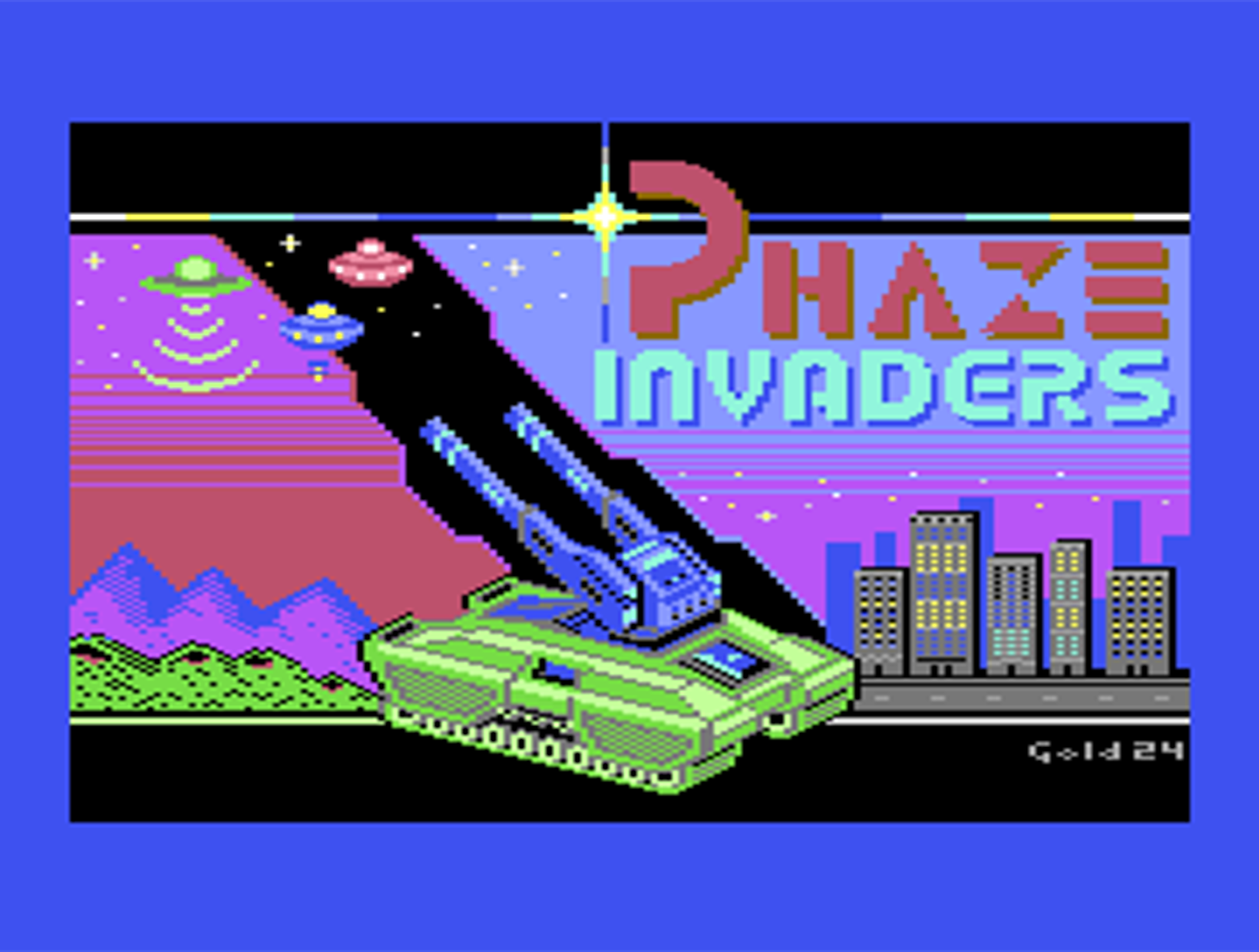 Phaze Invaders (C64) By Prince/Phaze101