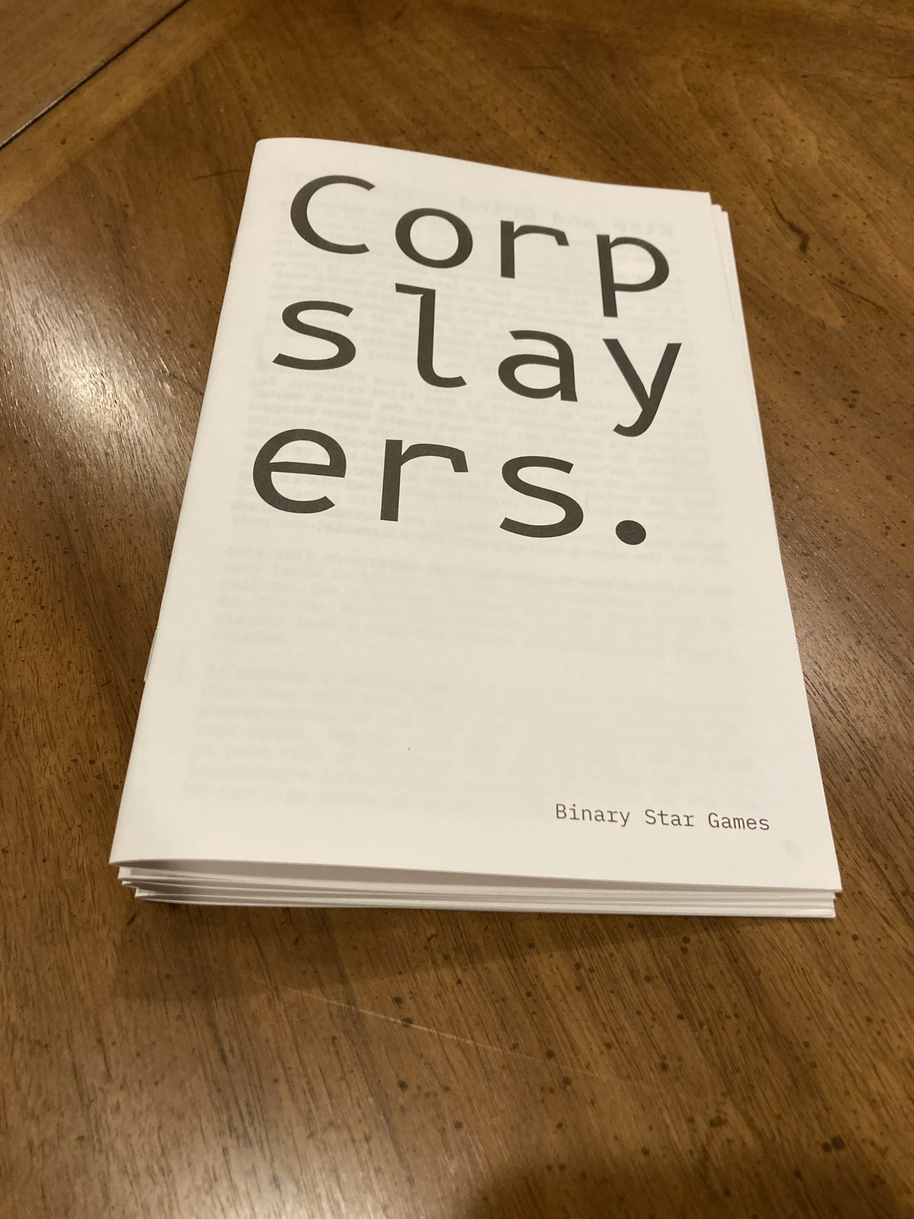 Corpslayers zines