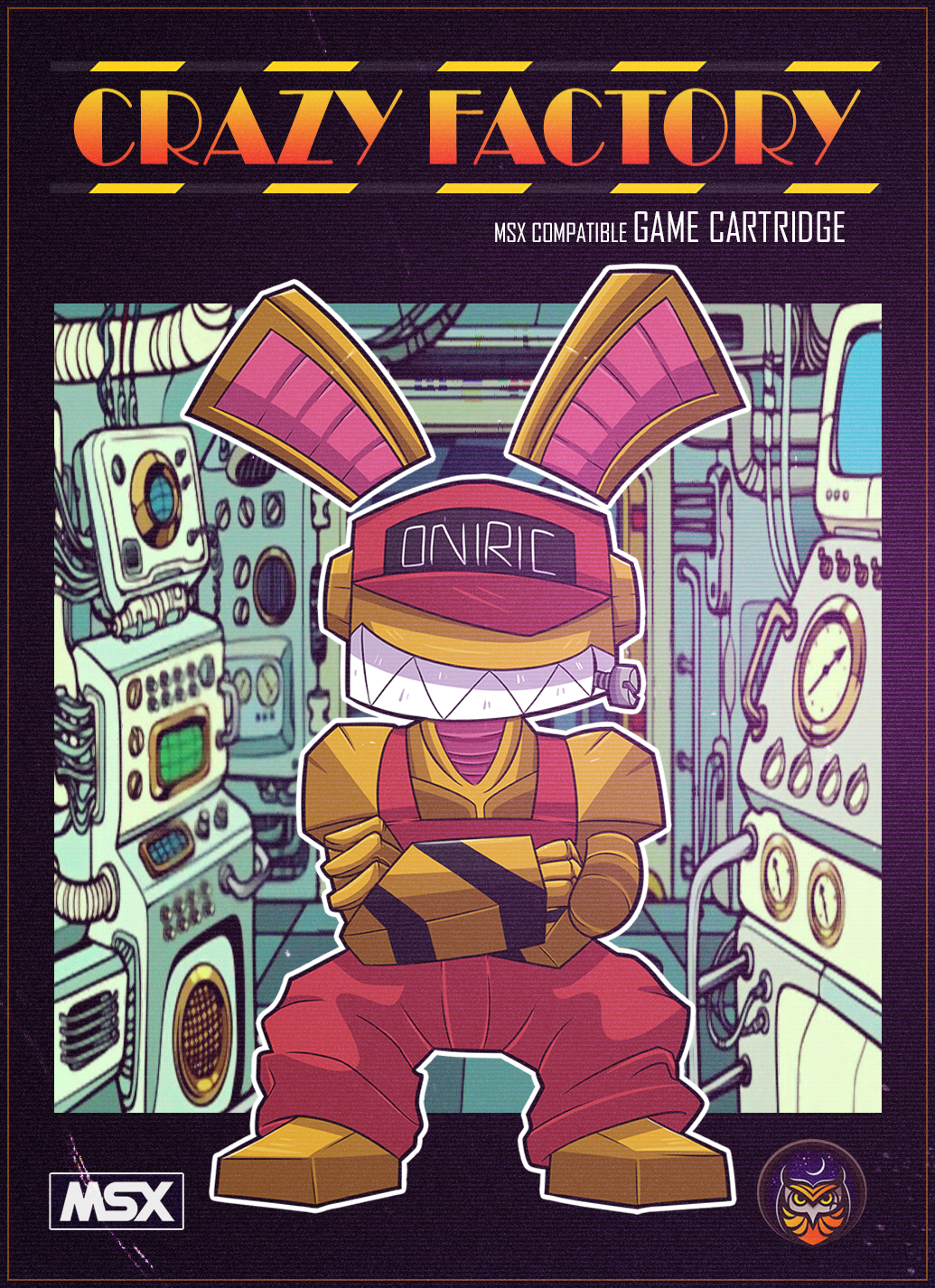 Crazy Factory (MSX) by Oniric Factor