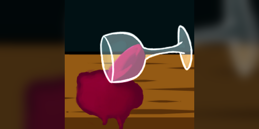 Cover image for A Wine Colored Crime