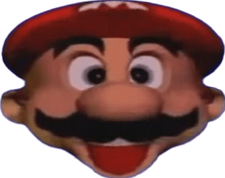 T Pose Mario