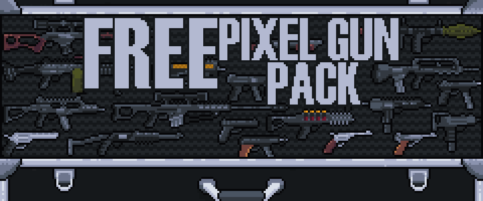 Free Pixel Gun Pack - Asset Pack