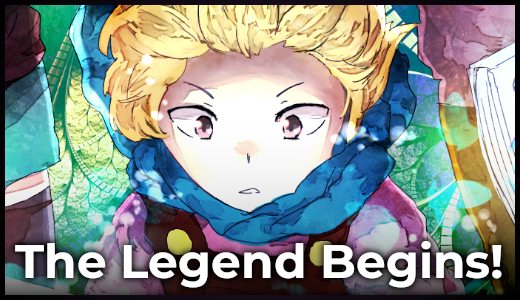 An image of Nathan Quiver with the text "The Legend Begins!"