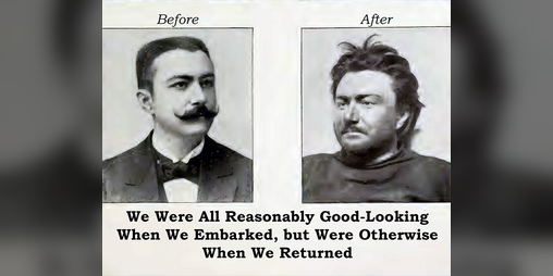 Cover image for We Were All Reasonably Good-Looking When We Embarked