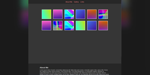 Cover image for Gallery Website Template