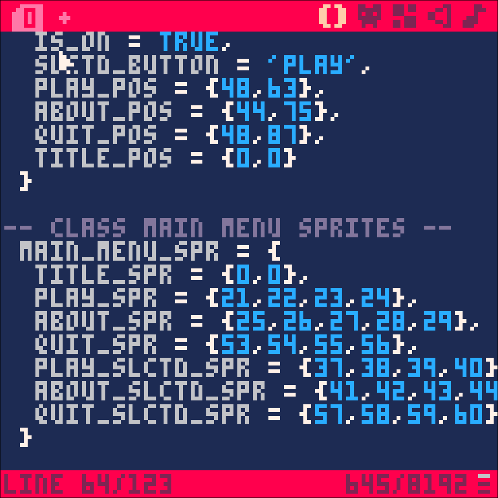 Developing my first game after years in PICO 8 - itch.io
