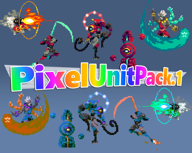 2D PixelUnitPack_1 by StudioS2M