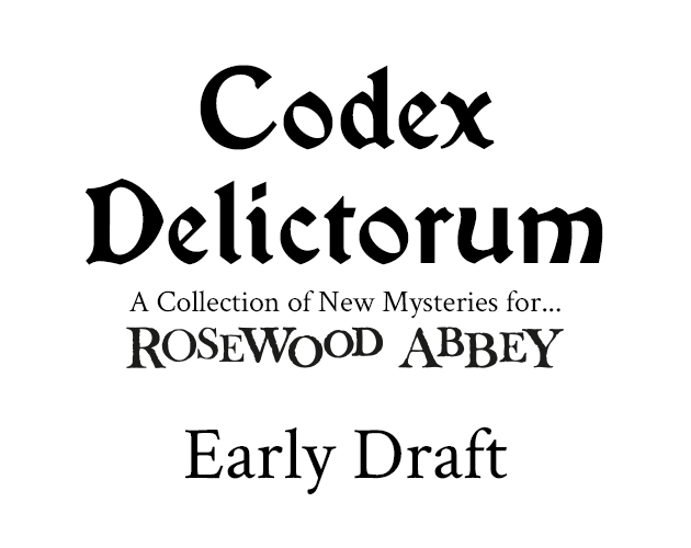 Cover image for Codex Delictorum