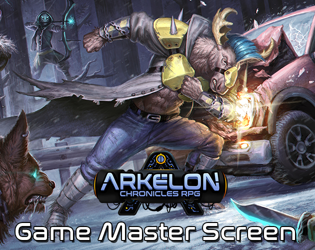 Cover image for Arkelon Chronicles - GM Screen