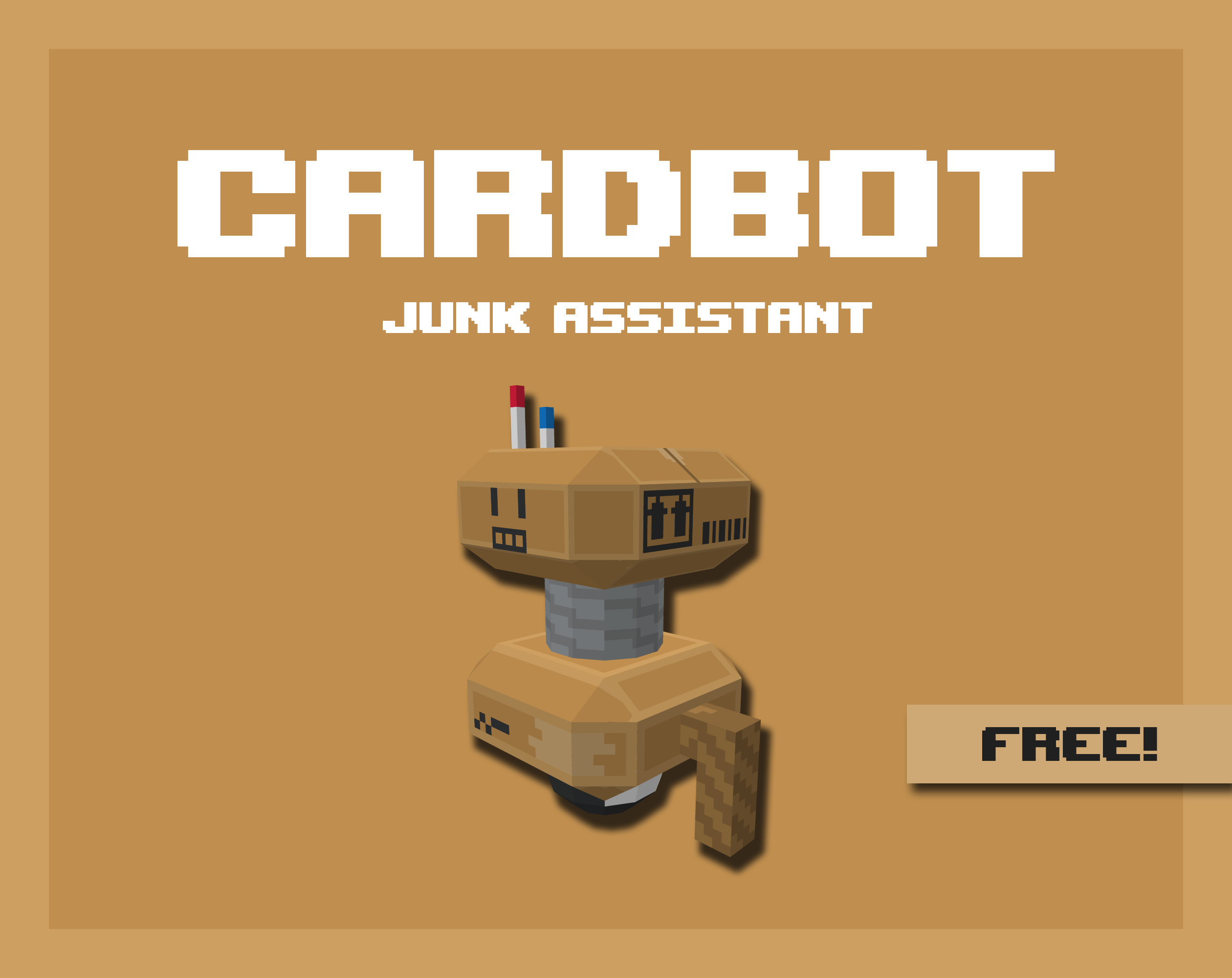 [FREE] cardBot | Recycled Fun! by zhangfps_