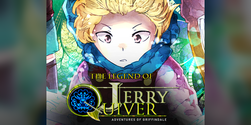 Cover image for The Legend of Jerry Quiver: Adventures of Griffindale