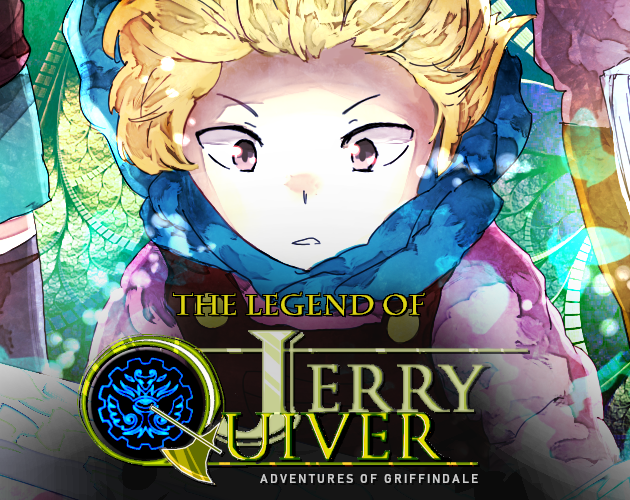 Cover image for The Legend of Jerry Quiver: Adventures of Griffindale